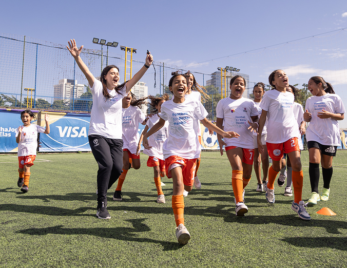 Empowering girls through football