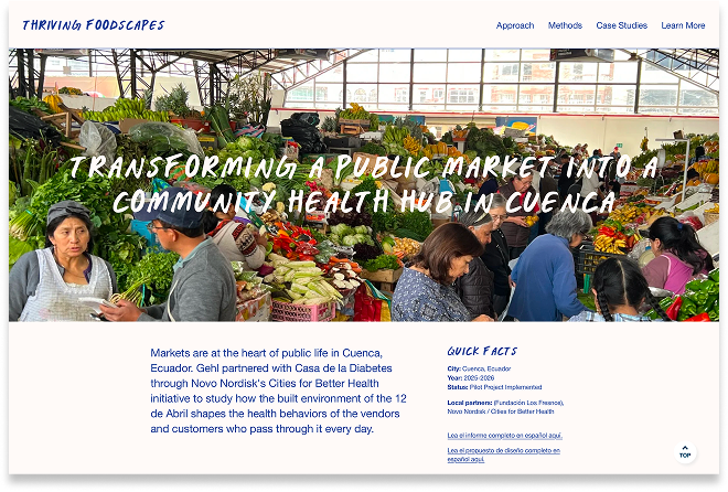 Cuenca: Healthier markets start with healthier vendors