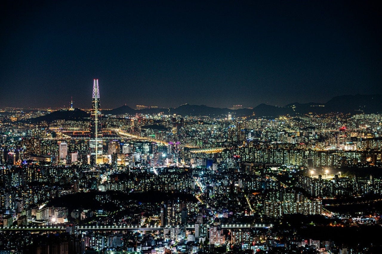 Seoul, South Korea Cityscape