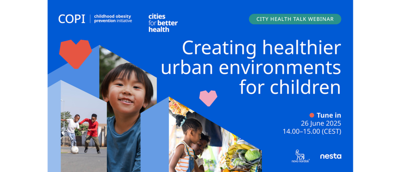 How can cities create healthier environments for children?