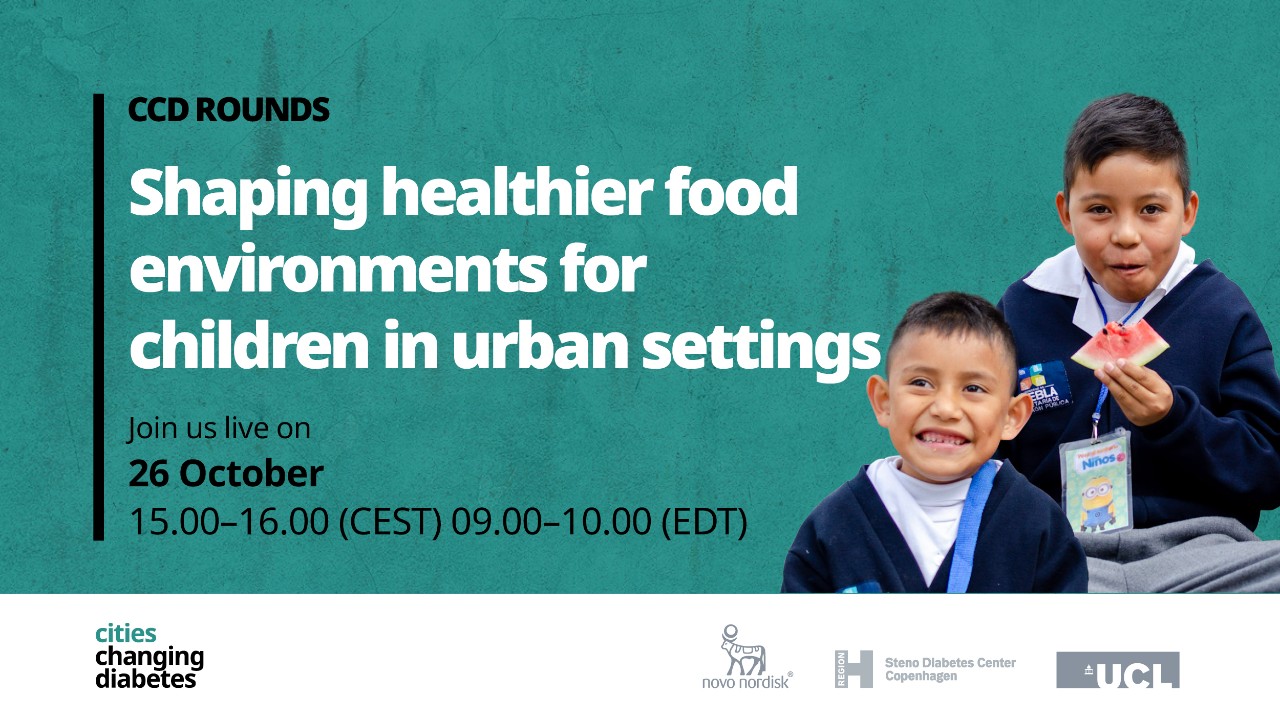 CBH Rounds #5: Shaping healthier food environments for children in urban settings